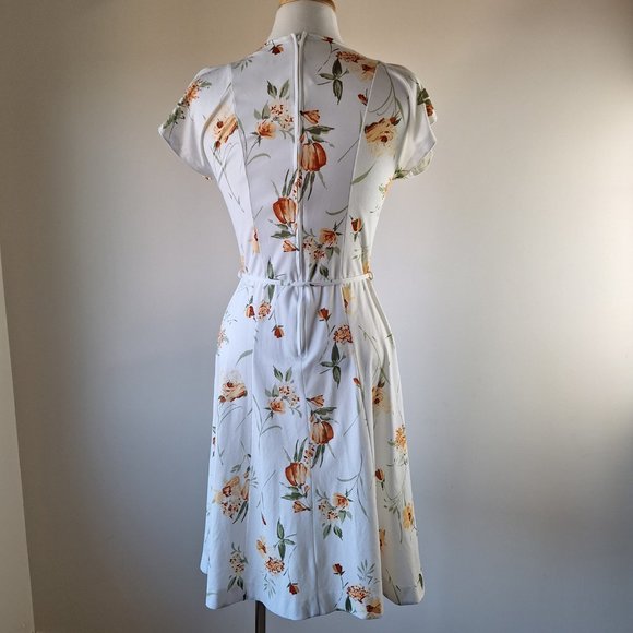 Vintage 70s Homemade Day Dress | Floral Dress | Size 8 - Picture 5 of 6